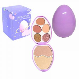 Sombra en forma de huevo marca Ruhuatuo caja morada 7 colores