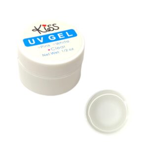 Acrílico UV gel transparente Clear marca Kiss