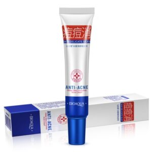Crema Eliminadora De Acne Caja Blanca Y Azul Bioaqua 30G