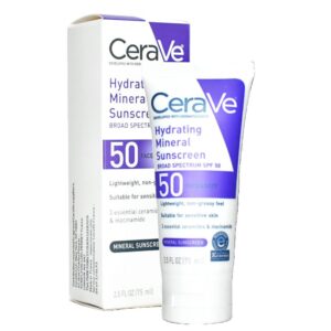 Protector Solar Mineral Hidratante SPF 50 CeraVe LOTE1